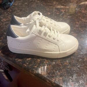J. Crew boys white sneakers
